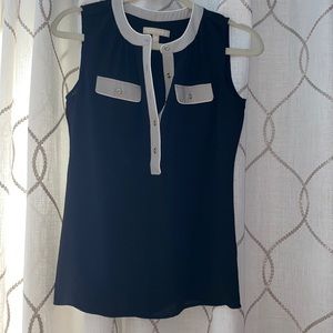 Black and cream dress shirt